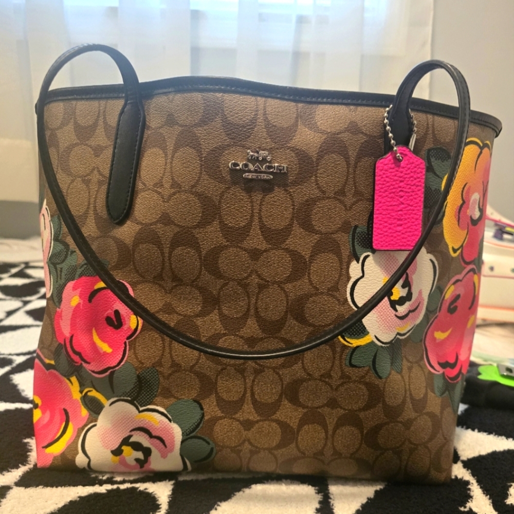 Coach Flower Tote